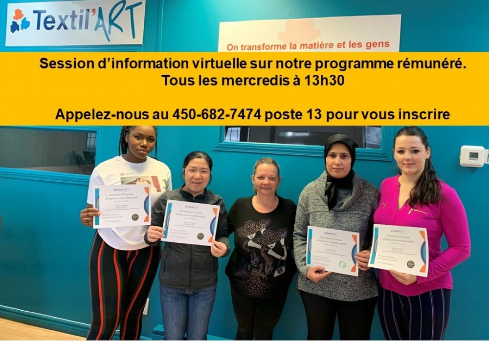 Session d’information sur notre programme rémunéré